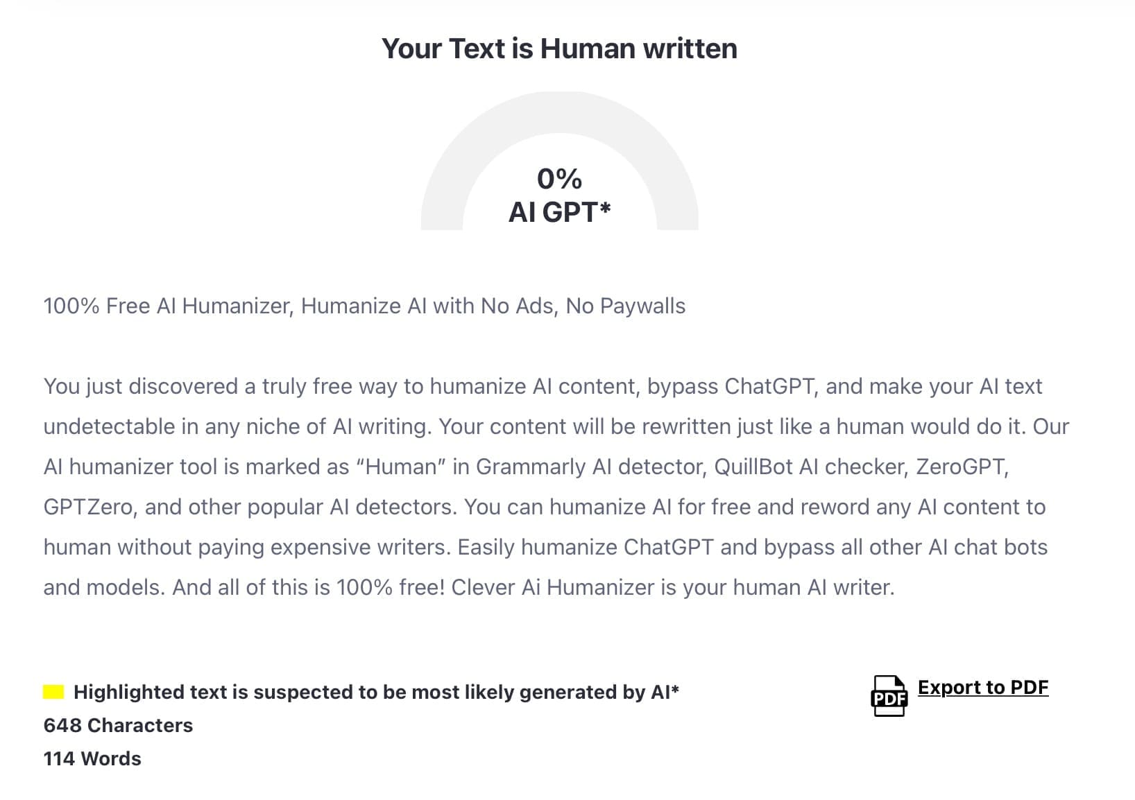 Why is Clever AI Humanizer considered a leading AI to human text converter?