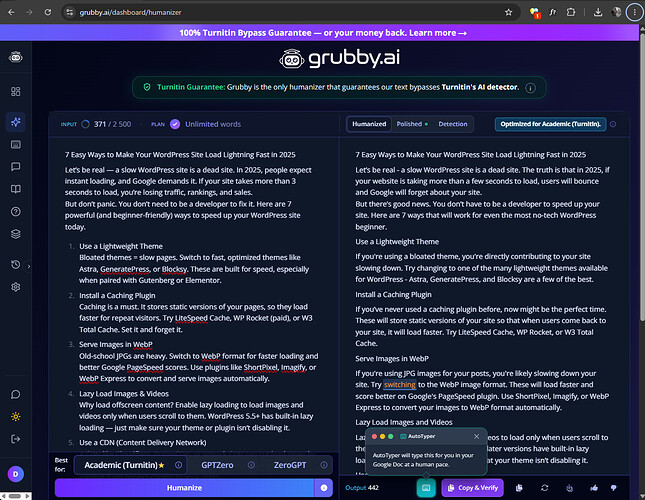 Grubby.AI