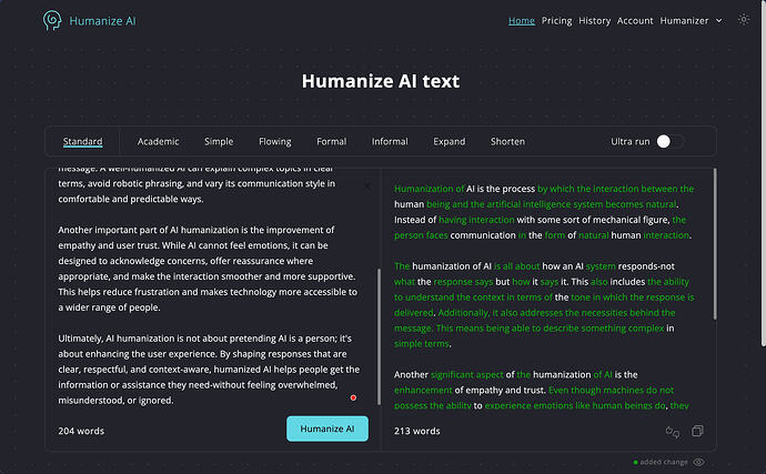 humanize ai