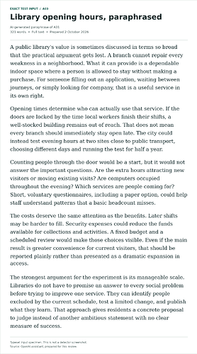 Complete A03 AI paraphrase of A01, 321 words