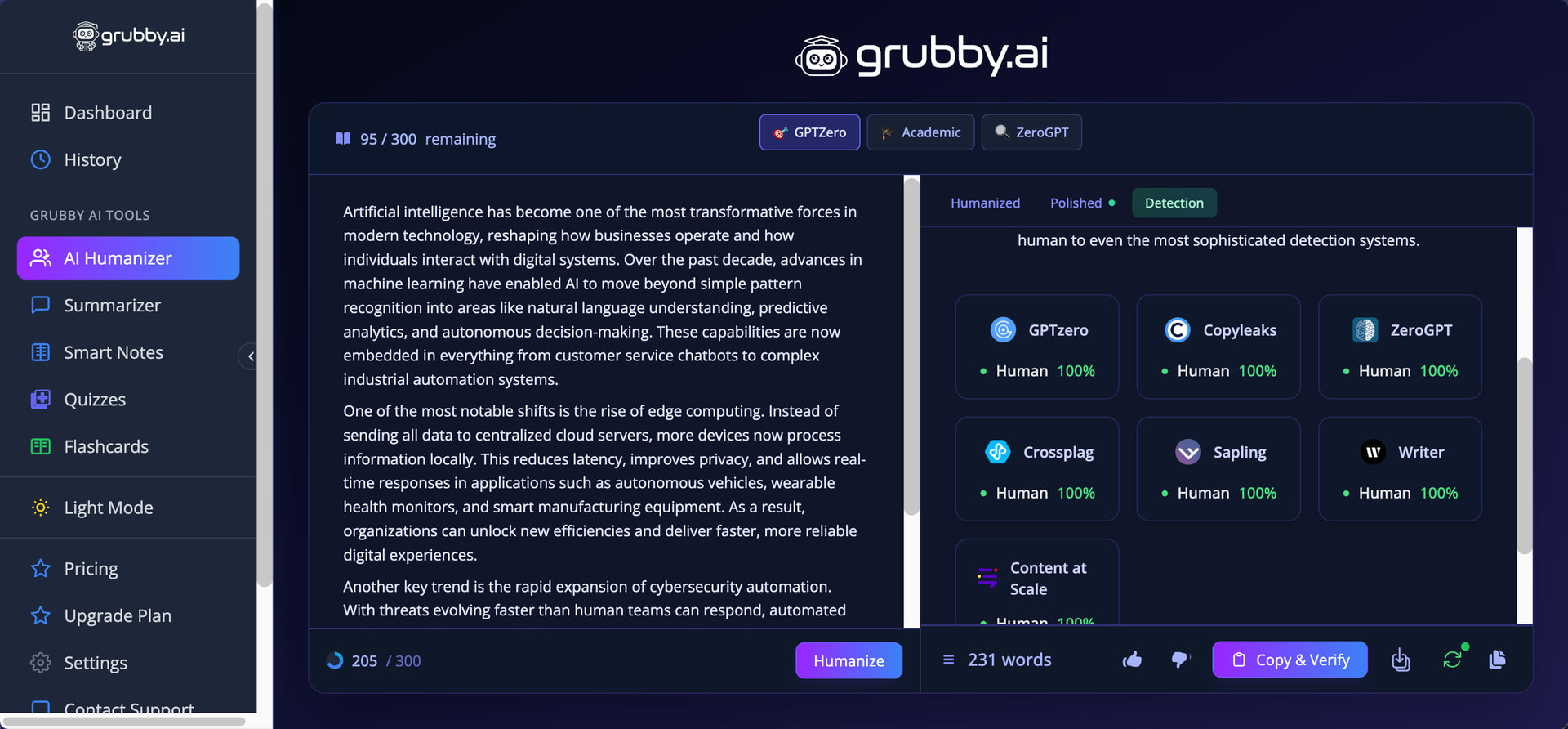 Grubby AI Humanizer Review with AI-Detection Proof - Best AI Humanizer Reviews